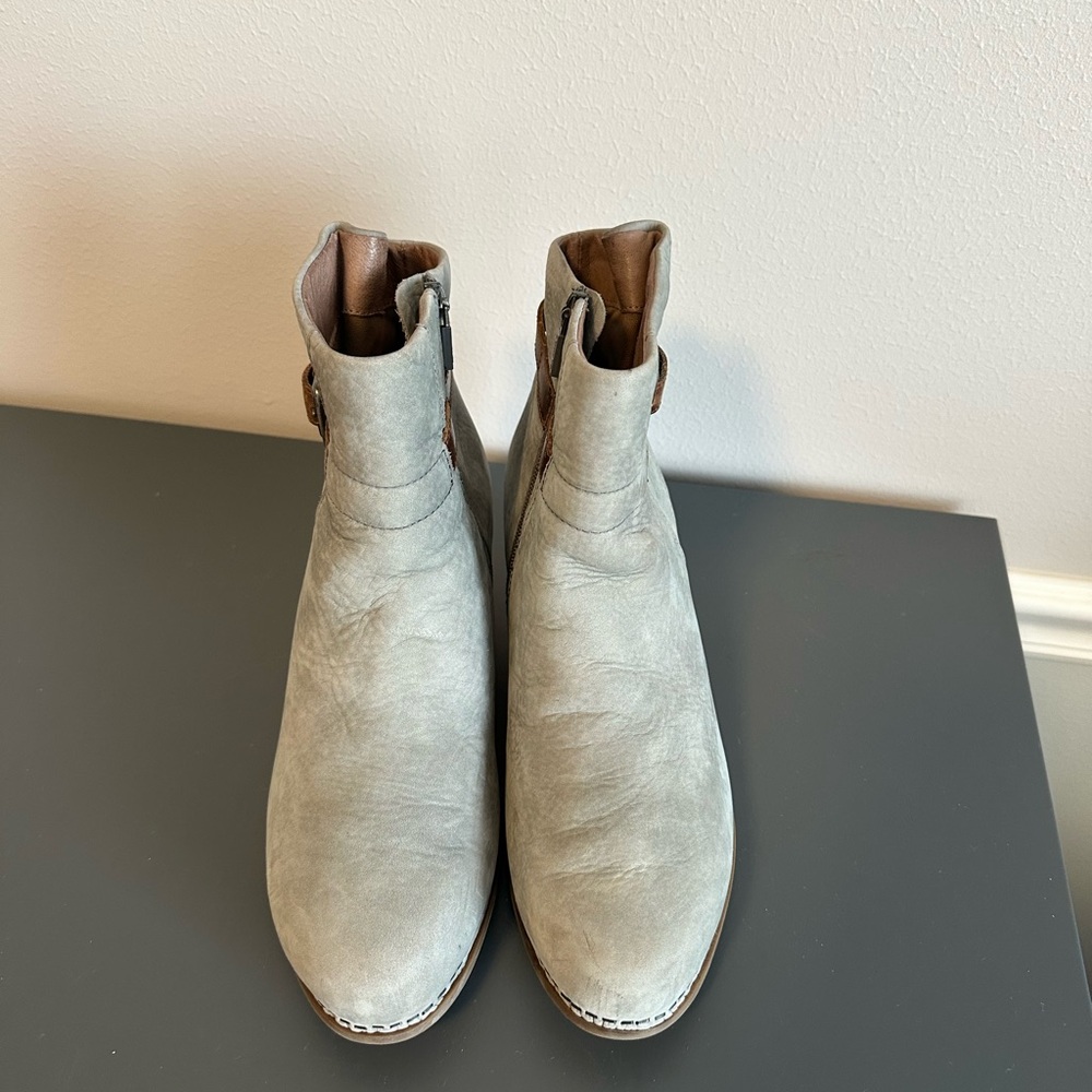 Dansko Gray Ankle Boots
